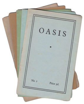 GUNN, Thom (Thomson William), 1929-2004 & OTHERS : OASIS : [ISSUES 1-5].