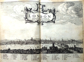 HOWELL, James, 1594?-1666 : LONDINOPOLIS; AN HISTORICALL DISCOURSE OR PERLUSTRATION OF THE CITY OF LONDON, THE IMPERIAL CHAMBER, AND CHIEF EMPORIUM OF GREAT BRITAIN ...