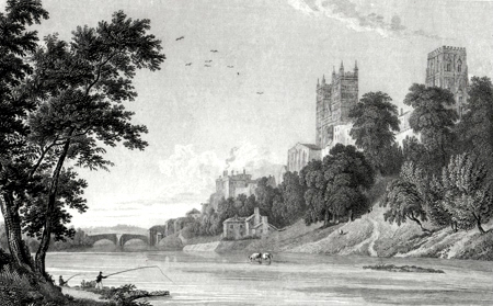 ANTIQUE PRINTS OF COUNTY DURHAM AT ASH RARE BOOKS : DURHAM